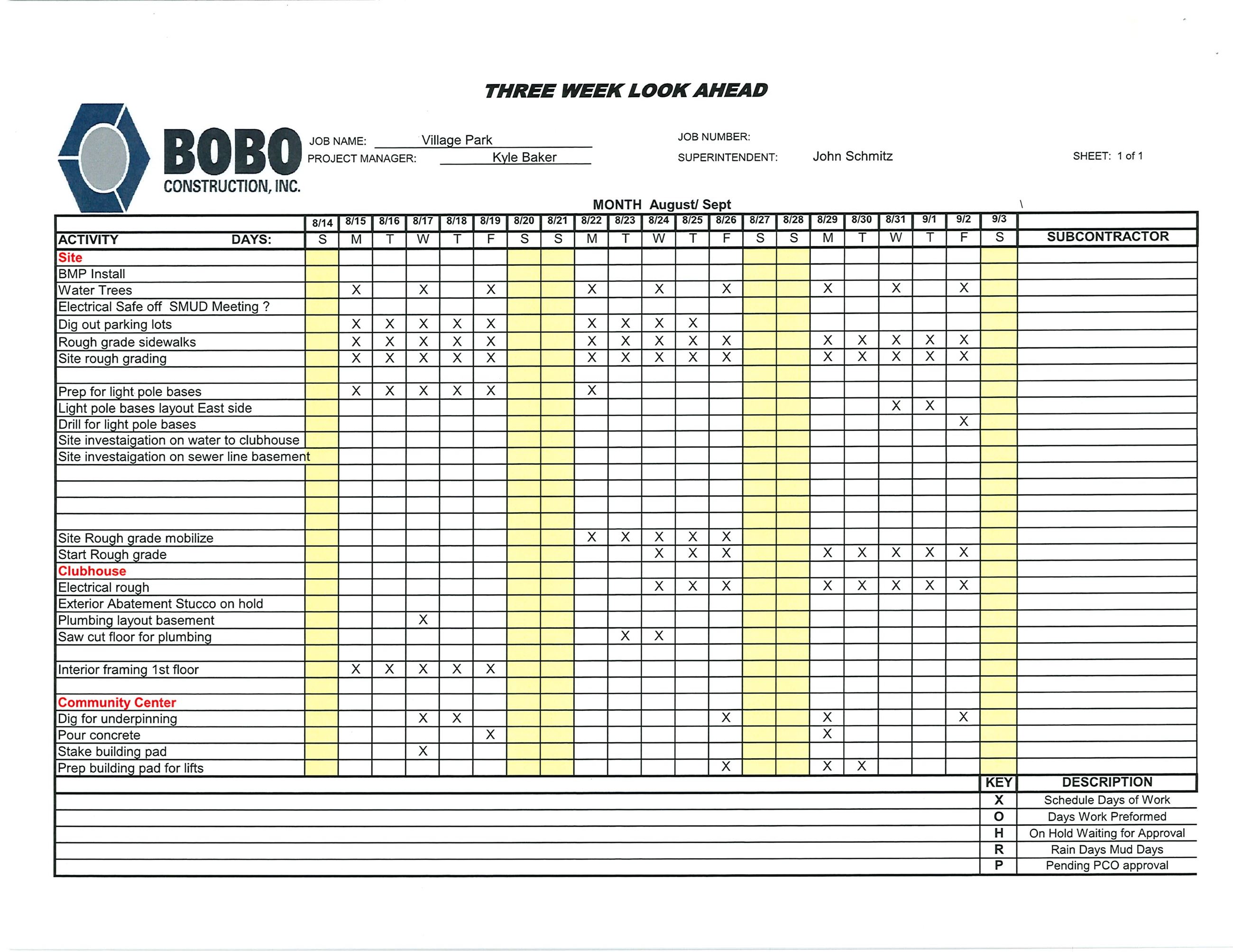 2022.8.18 3-Week Look Ahead